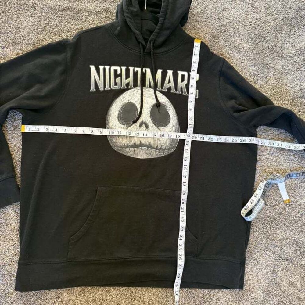 Disney Tim Burton's The Nightmare Before Christmas‎ Hoodie Size 2XL Y2K horror